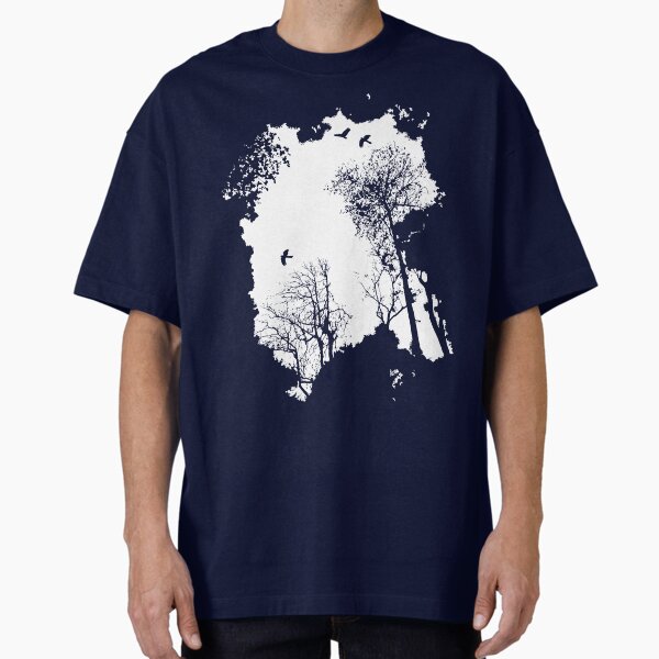 Trees of the Forest in white Oversized T-Shirt for Sale by hearthewild