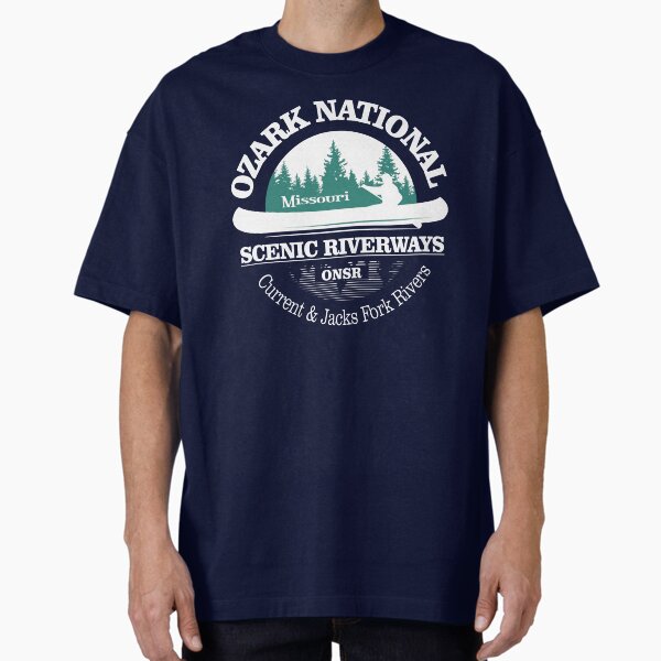 Ozark National Scenic Riverways (CT) Oversized T-Shirt for Sale by curranmorgan