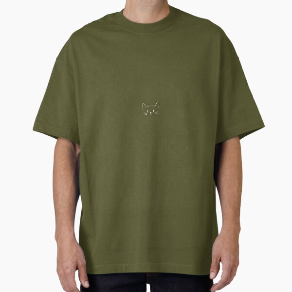 Cute Cat Oversized T-Shirt for Sale by cysr