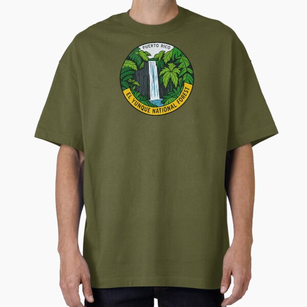 El Yunque National Forest Oversized T-Shirt for Sale by Skybound-Studio