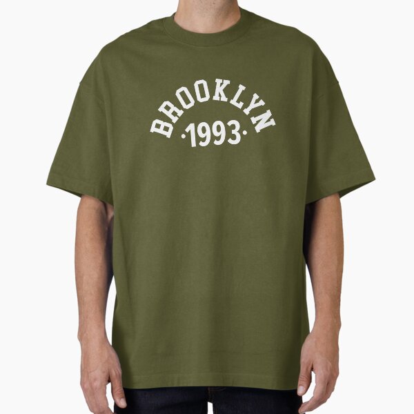 Brooklyn Chronicles: Celebrating Your Birth Year 1993 Oversized T-Shirt by Boogosh