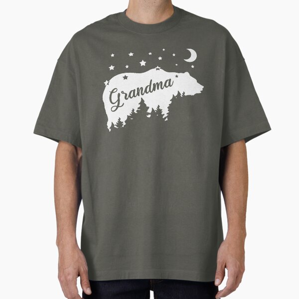 Grandma Bear, Cool Grandma Gift Oversized T-Shirt for Sale by FuntasticDez