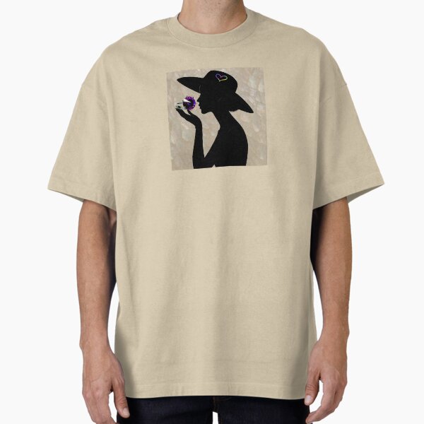 Digital Art Ladies Line Jewelry : Rings Oversized T-Shirt for Sale by QuasarClipArt