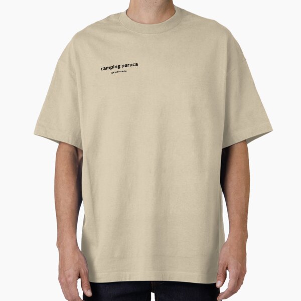 Camping Peruca Oversized T-Shirt by vaubits