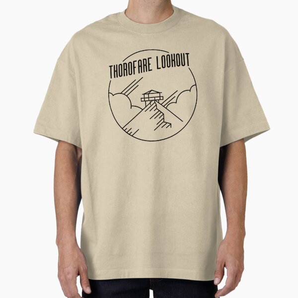 Thorofare lookout tower Oversized T-Shirt for Sale by FreSkratt