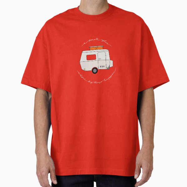 A Small Place Where Big Things Happen - Red Oversized T-Shirt for Sale by EribaArt