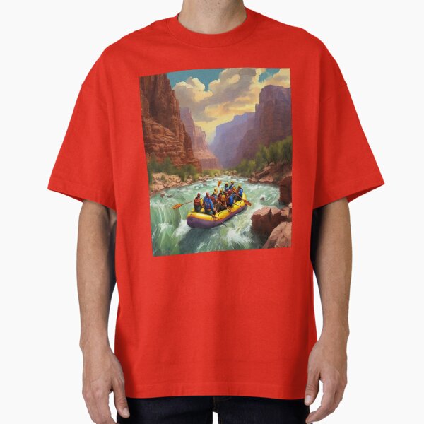 Rafting the Grand Canyon: Thrilling Adventure amidst Natural Wonders Oversized T-Shirt for Sale by Artisticanvas