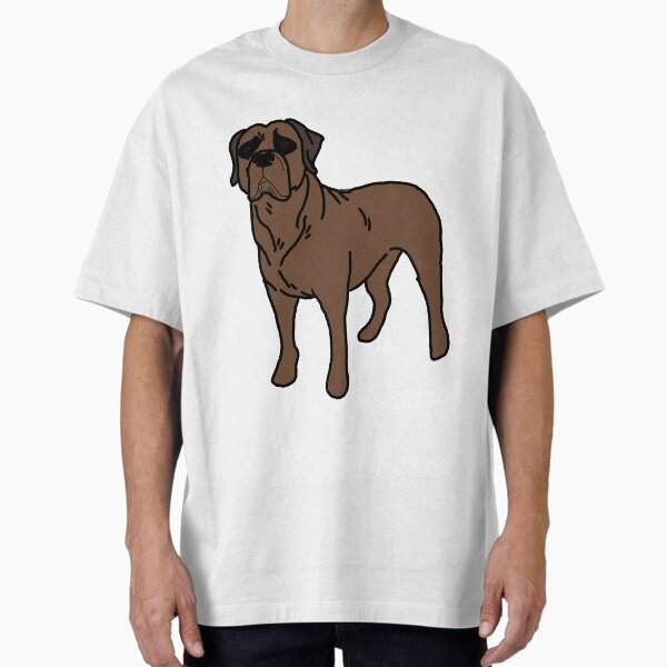 Cute Boerboel Dog  Oversized T-Shirt for Sale by Samantha3124