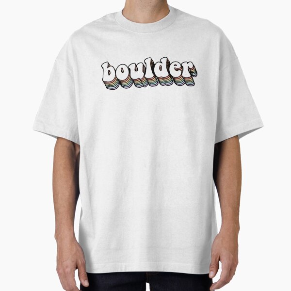 Boulder Hippy Oversized T-Shirt for Sale by caicaiblakeley