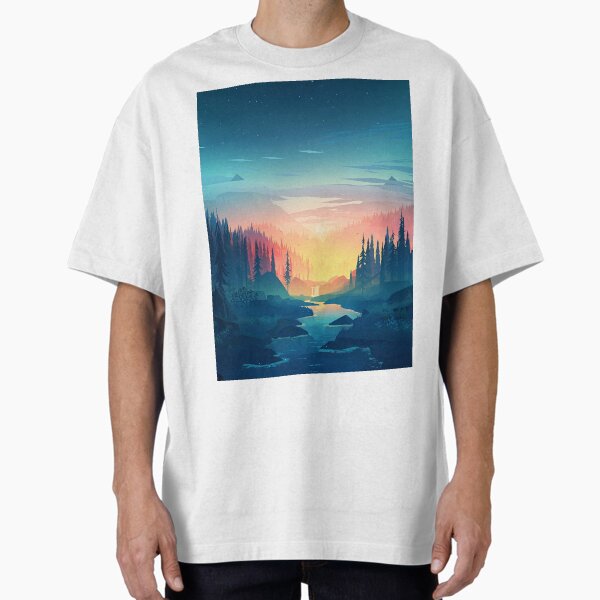 Wilderness Oversized T-Shirt for Sale by Ngea