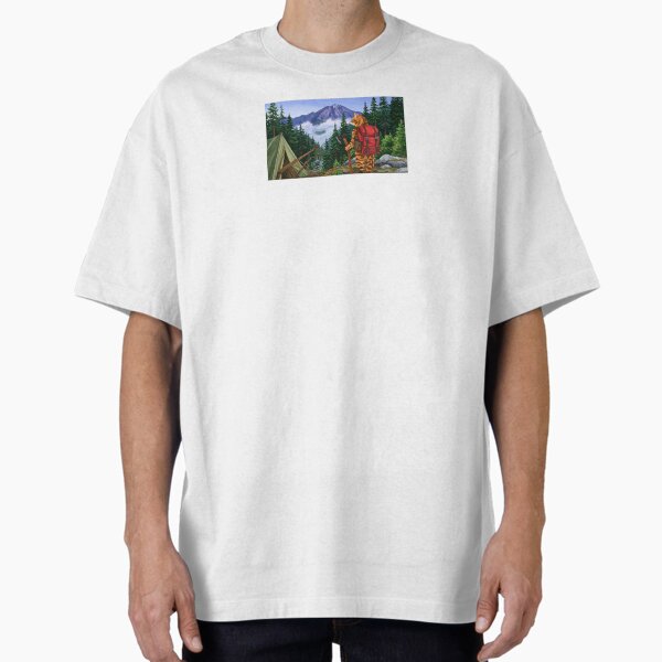 Wild Explorer Cat – Wilderness Adventure Oversized T-Shirt for Sale by aronrean