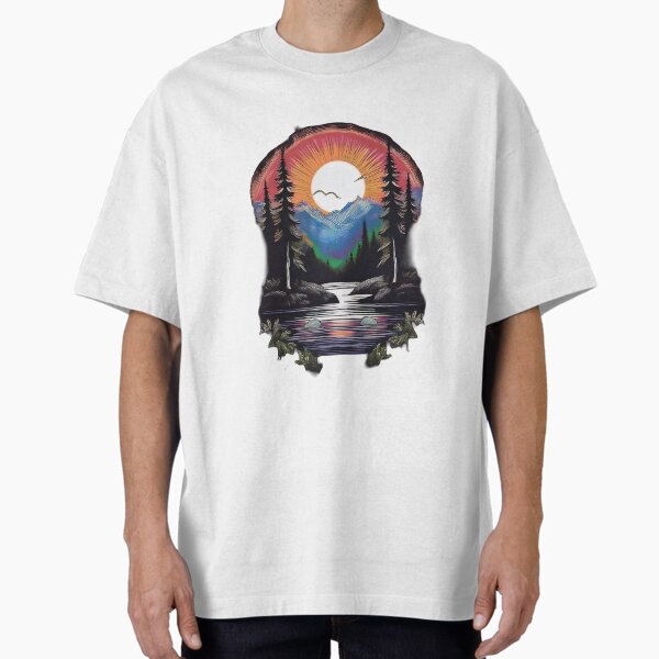 The Quiet Wilderness Oversized T-Shirt for Sale by RockitBaby