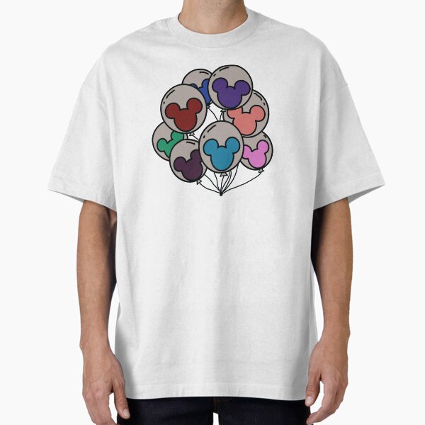 Mickey park balloons  Oversized T-Shirt for Sale by RayRaysX2