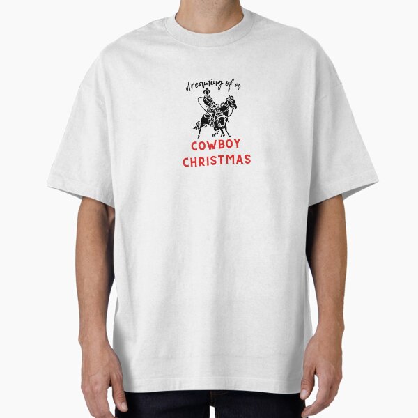 "Cowboy Christmas | Western Christmas | Roping" Oversized T-Shirt for Sale by Dae-C