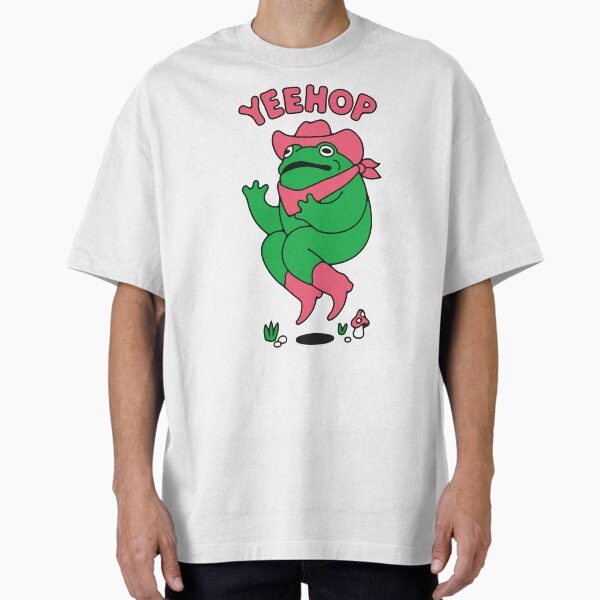 YEEHOP Frog Oversized T-Shirt for Sale by obinsun