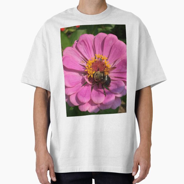 Bee on Flower Oversized T-Shirt for Sale by TropicVibes260
