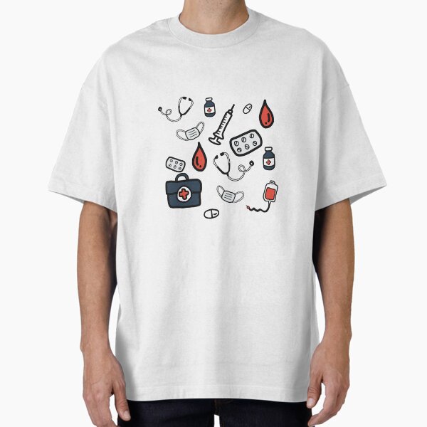 "Nurse nursering nurse life drawing minimalist " Oversized T-Shirt for Sale by jorcabjim