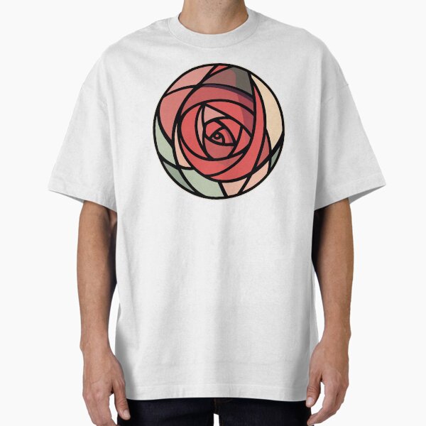 Charles Rennie Mackintosh Rose 2023 Oversized T-Shirt for Sale by javamartini