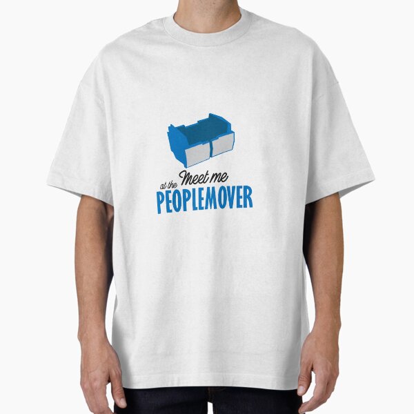 Meet Me At the People Mover Oversized T-Shirt for Sale by mainstreetmerch