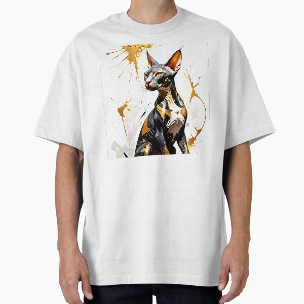 Cat Sphynx Oversized TShirt for Sale by nataliakuruch