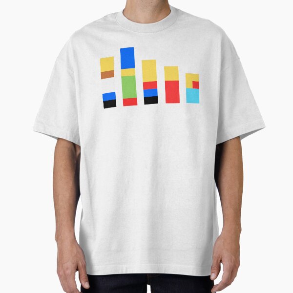 Minimalistic Simpsons Oversized T-Shirt for Sale by 8sqr