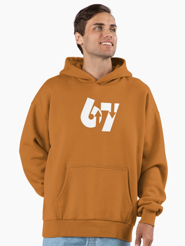 "6-7" It's A Thing (Reversed) Premium Oversized Hoodie | Premium Unisex T-Shirt, Trending Graphic Tee