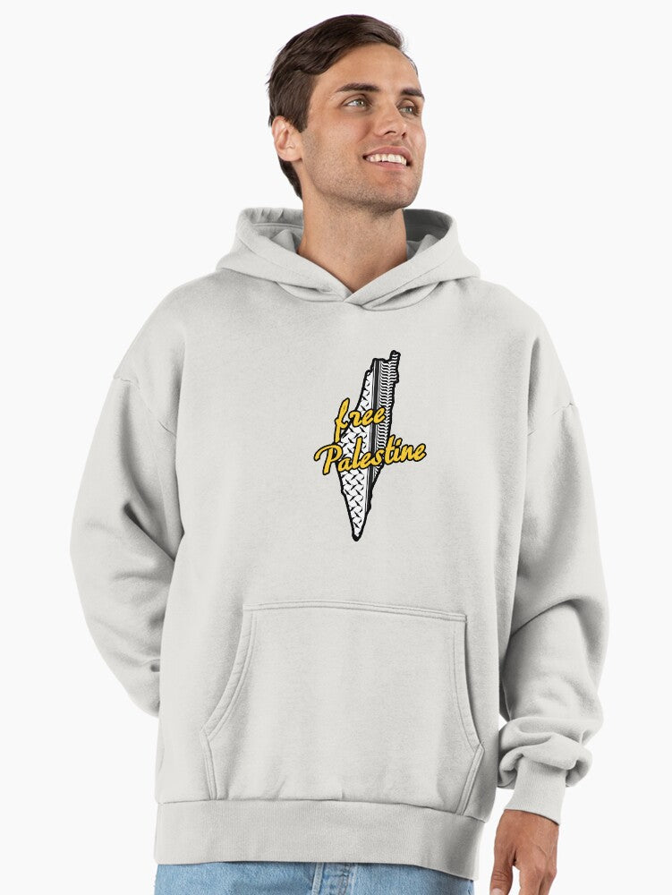 Palestinian keffiyeh Palestine map Pattern 2 Premium Oversized Hoodie Hoodie Cold Weather Trending US