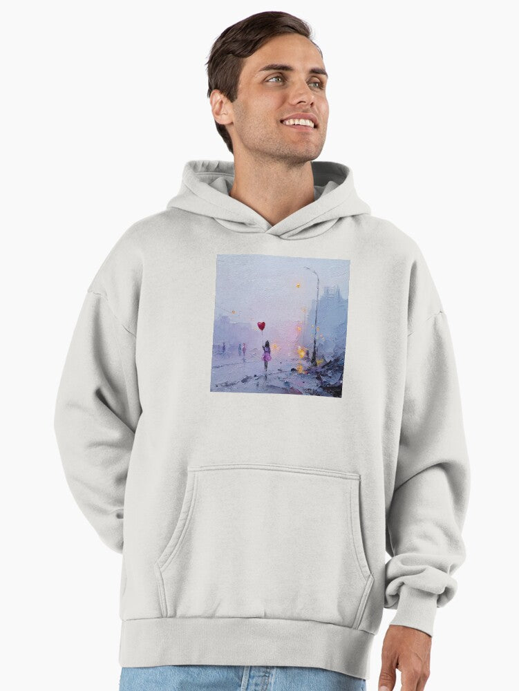 Soft Geometric Patterns Premium Oversized Hoodie Hoodie Cold Weather Trending US