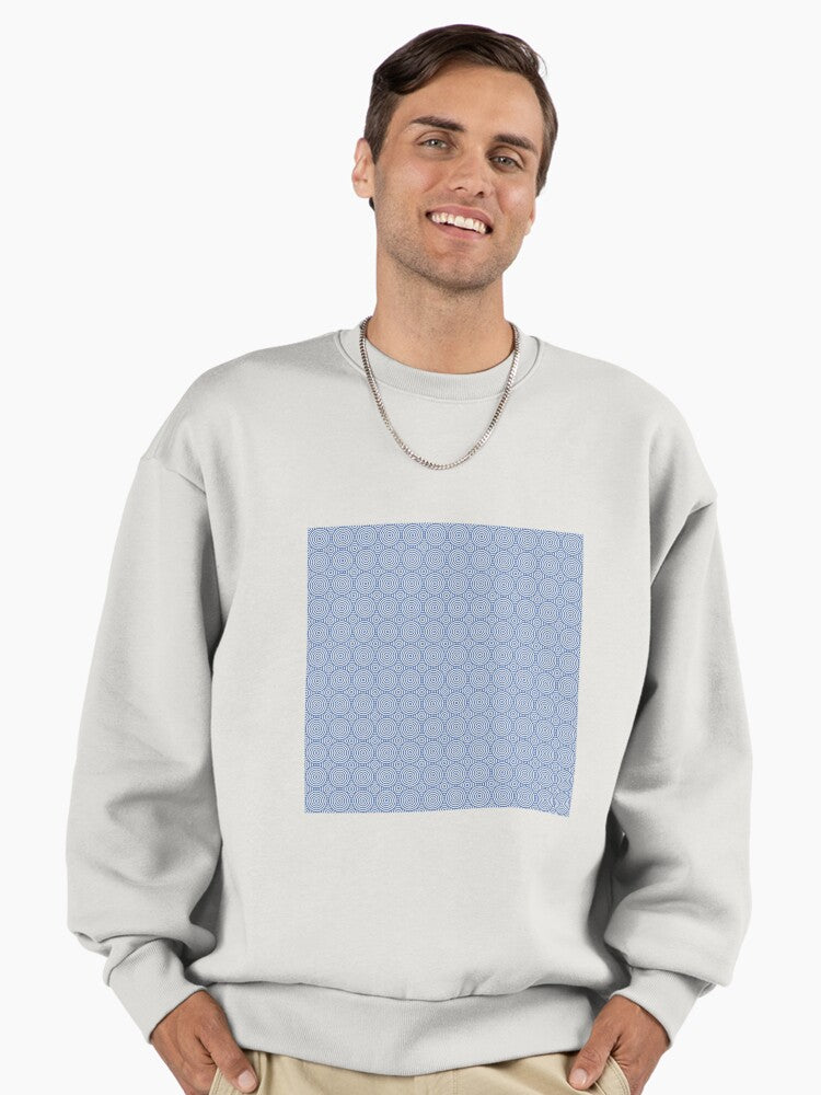 Circular pattern color Premium Oversized Sweatshirt T Shirt Trending US