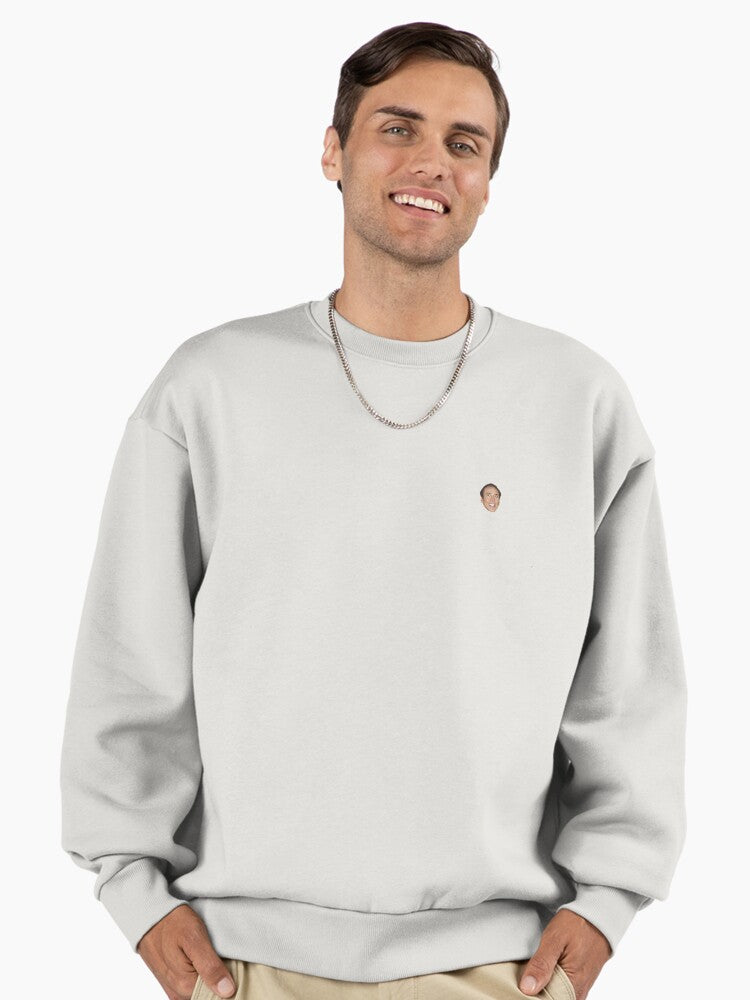 Nicolas Cage Face Pattern Design Premium Oversized Sweatshirt T Shirt Trending US