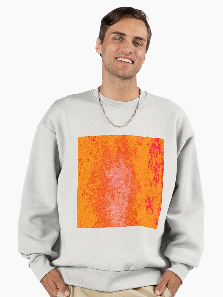 Colorful Orange Shade Pattern 10 Premium Oversized Sweatshirt T Shirt Trending US