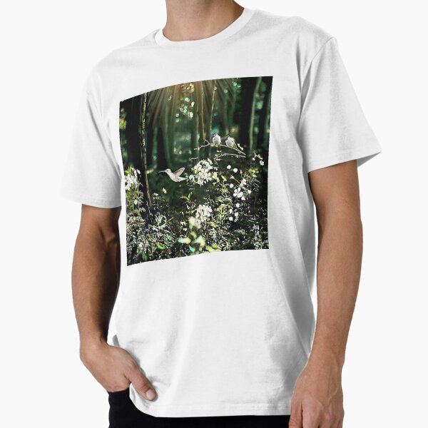 Birds In The Forest  Premium T-Shirt for Sale by haffi75