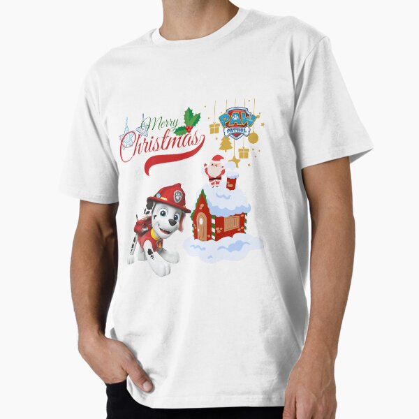 "Marshall Paw Patrol Merry Christmas" Premium T-Shirt for Sale by docubazar7